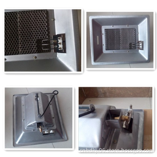 Outdoor large heating area gas infrared burner heater